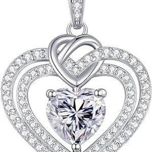 OOBEE Moissanite Necklace Gifts for Women